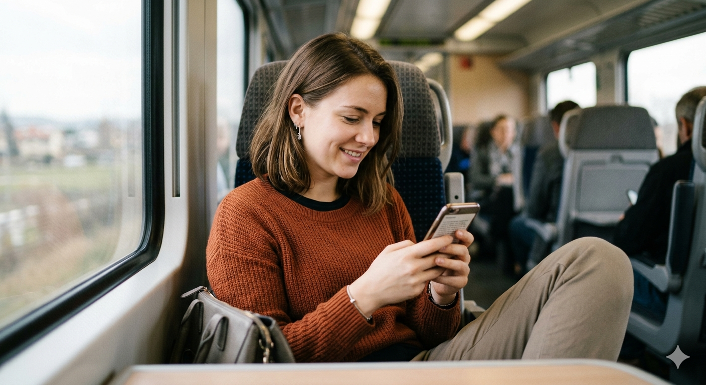 Learning during commute